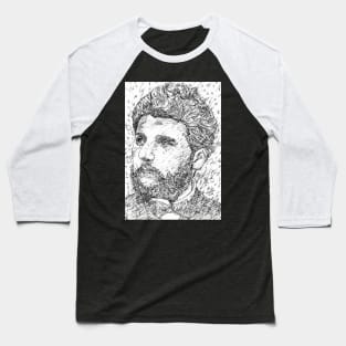 GEORGES BIZET black and white pencil portrait .1 Baseball T-Shirt